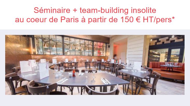 Seminaire et team-building à Paris